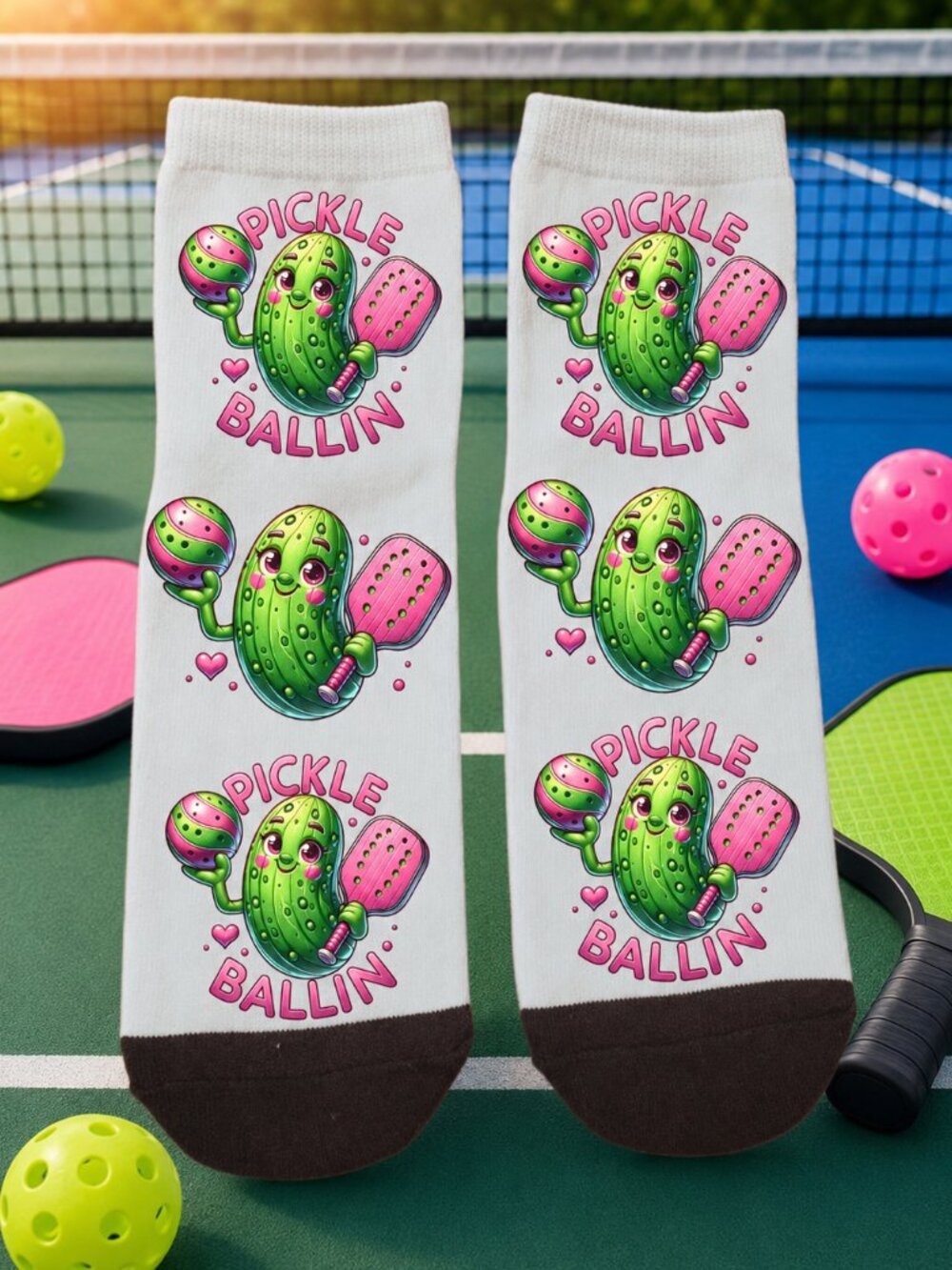 Pickle Ballin Ankle Socks